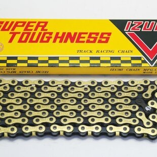 Izumi Chain V Super Toughness 1/8" Chain, Gold/Black