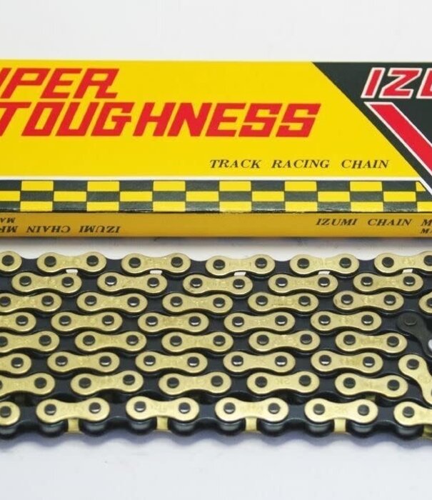 Izumi Chain V Super Toughness 1/8" Chain, Gold/Black
