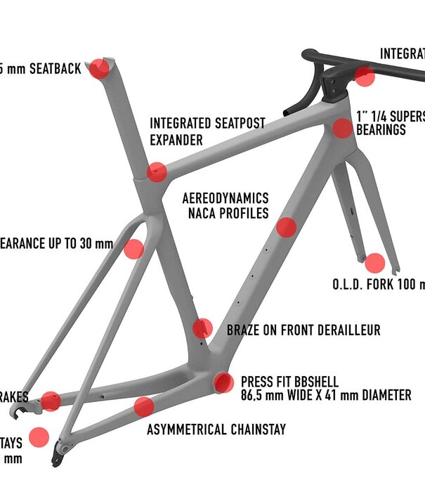 Wilier Filante Frame Velvet Red Small