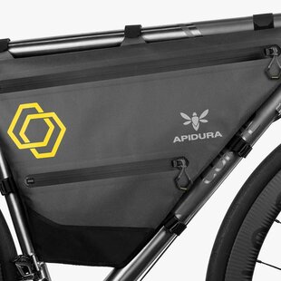 Apidura Expedition Full Frame Pack, 12 Litre (touring/bikepacking/randonneur/commuterbag)