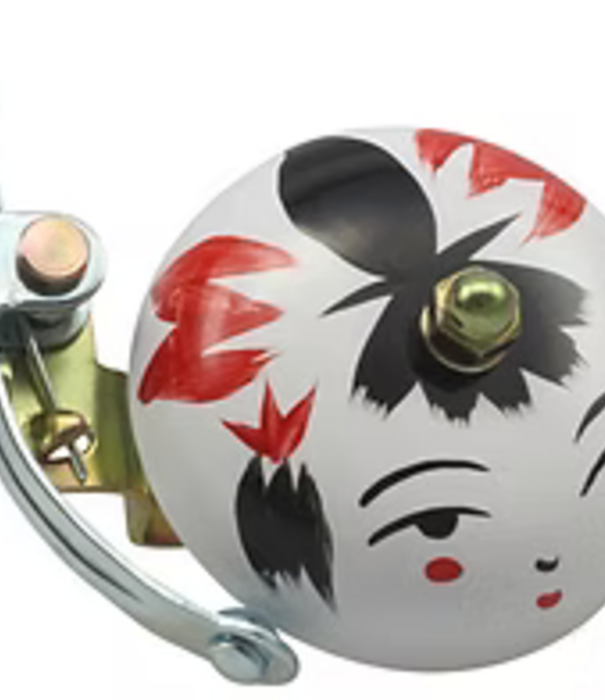 Crane Bell Hand Painted Onna