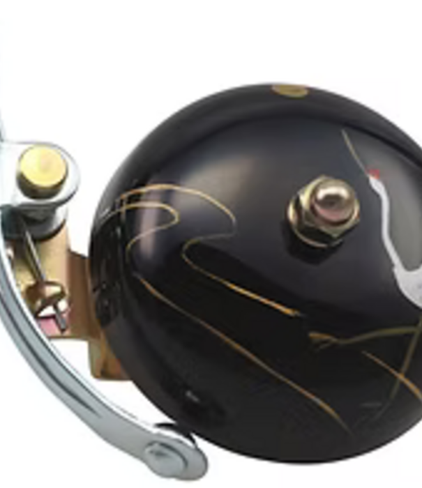 Tsuru Crane Bell Hand Painted