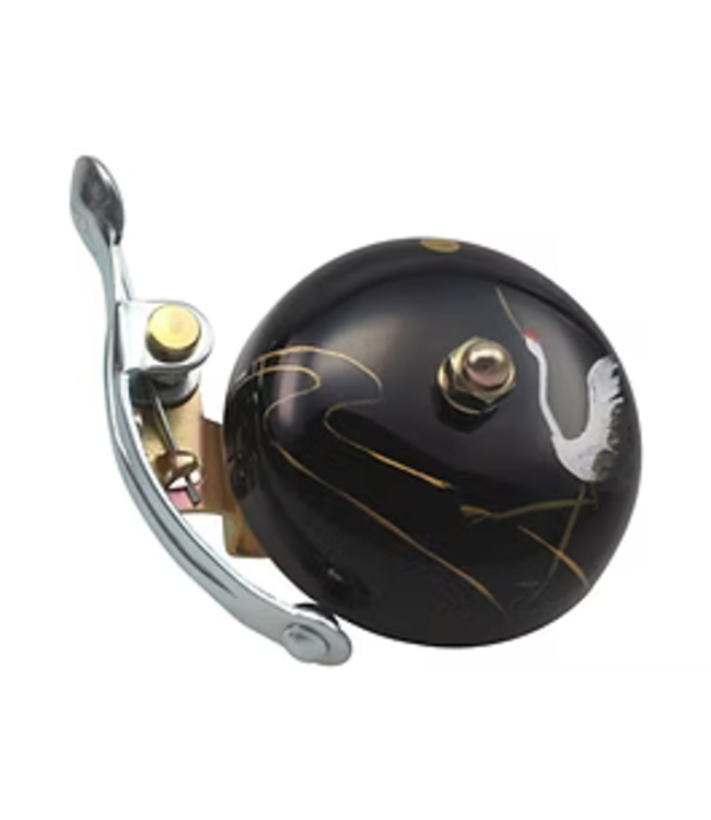 Tsuru Crane Bell Hand Painted