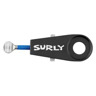 Surly Snuggnut Chain Tensioner - 12mm, Black, Each