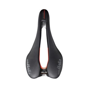 Selle Italia, SLR Boost Kit Carbonio Superflow, Saddle, 248 x 145mm, Unisex, 129g