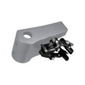 CALIPER BRAKE, BR-RS811-R, REAR, DIRECT MOUNT TYPE, CS51, SHOE: R55C4, BLACK