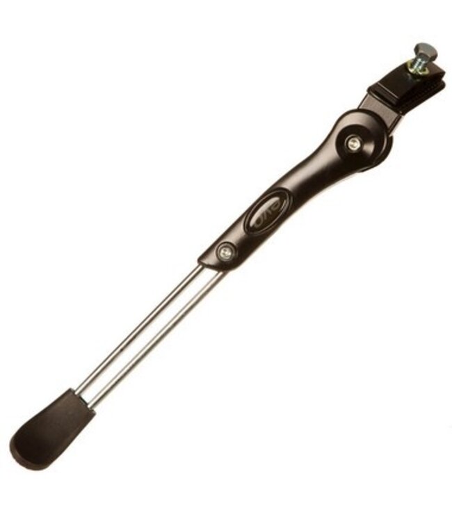 EVO, Alloy/Steel Central Kickstand, Adjustable 24''- 700C, Black