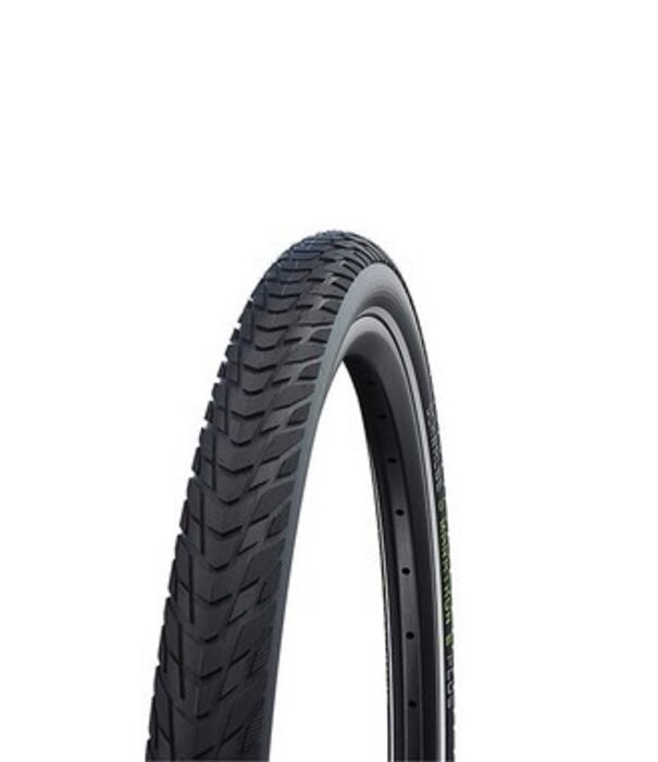 Schwalbe Schwalbe, Marathon E-Plus, Hybrid Tire, 700x50C, Wire, Clincher, Endurance, SmartGuard, 67TPI, Black