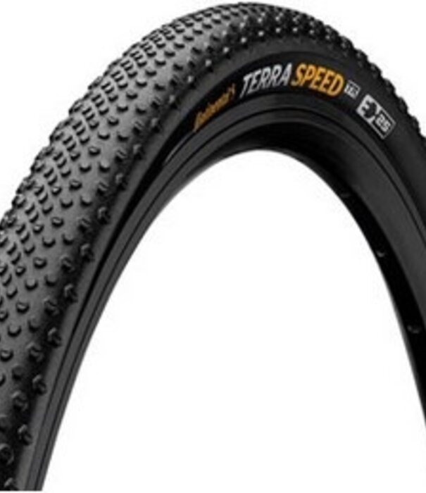 Continental Continental Terra Speed Tire - 700 x 35, Tubeless, Folding, Black, BlackChili, ProTection, E25