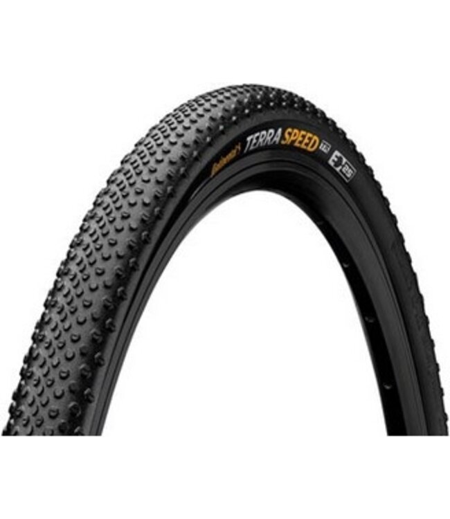 Continental Continental Terra Speed Tire - 700 x 35, Tubeless, Folding, Black, BlackChili, ProTection, E25