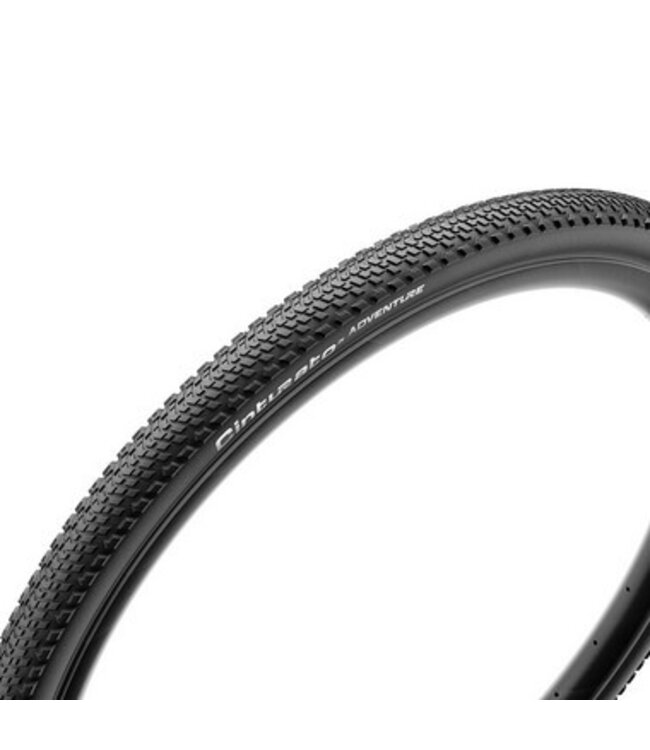Pirelli Cinturato Adventure, Gravel Tire, 700x45C, Folding, Tubeless Ready, Pro (Gravel), 60TPI, Black
