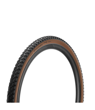 Pirelli Cinturato M, Gravel Tire, 700x45C, Folding, Tubeless Ready, SpeedGrip, ArmourTech, 127TPI, Tanwall
