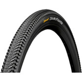 Continental DoubleFighter III Tire - 26 x 1.90, Clincher, Wire, Black, Sport