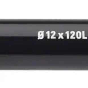 WHISKY No.9 Thru Bolt - 12mm, 120mm, P1.5, TL12, Black