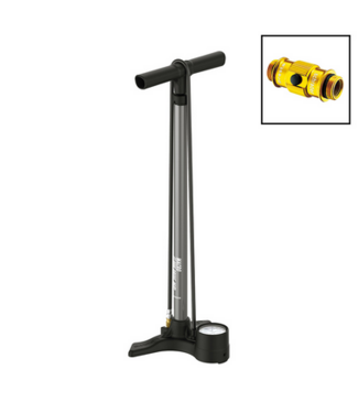 Lezyne Lezyne, Macro Floor Drive, Floor Pump, ABS flip chuck, 220psi, Grey