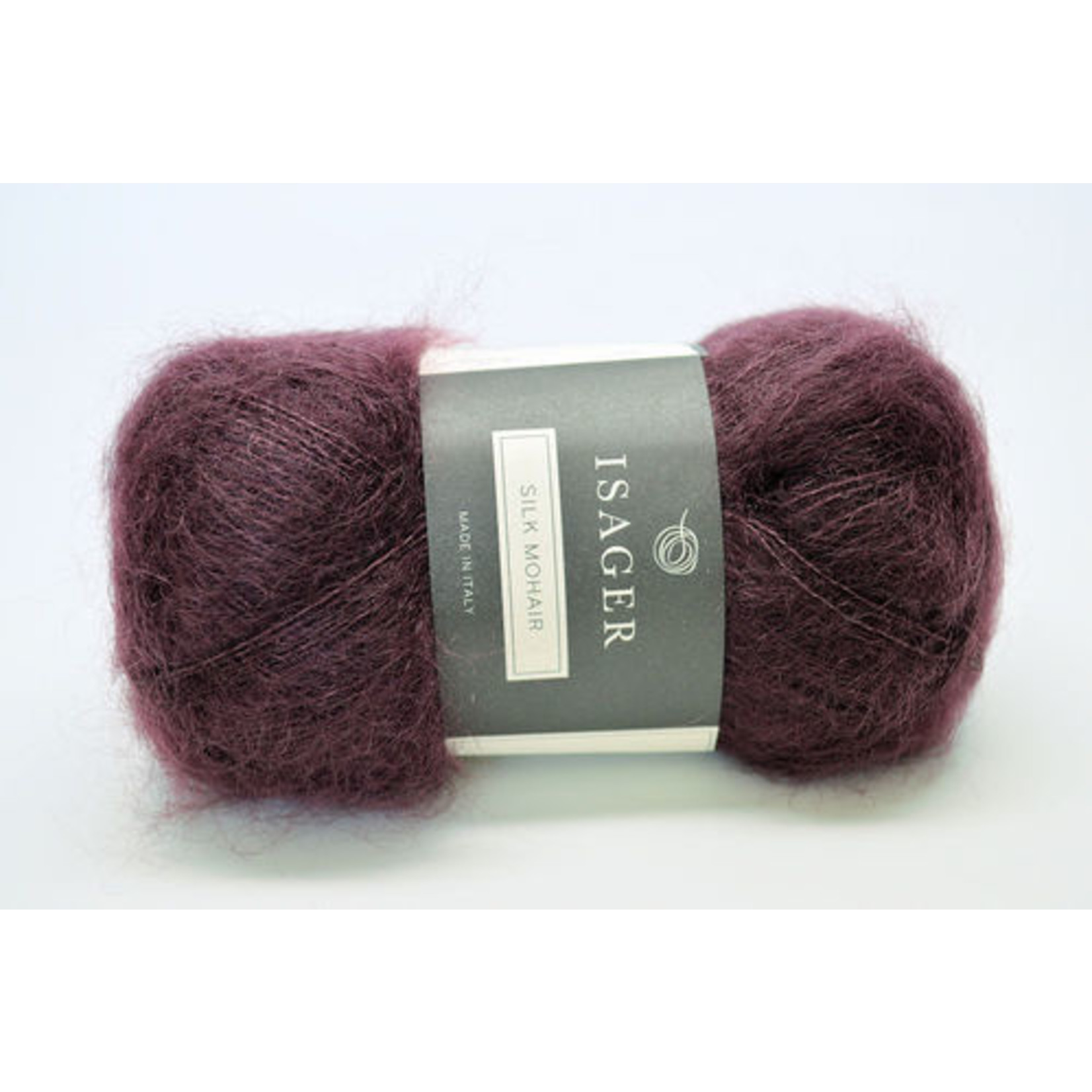 Tutto Isager Isager Silk Mohair, 36, Wine
