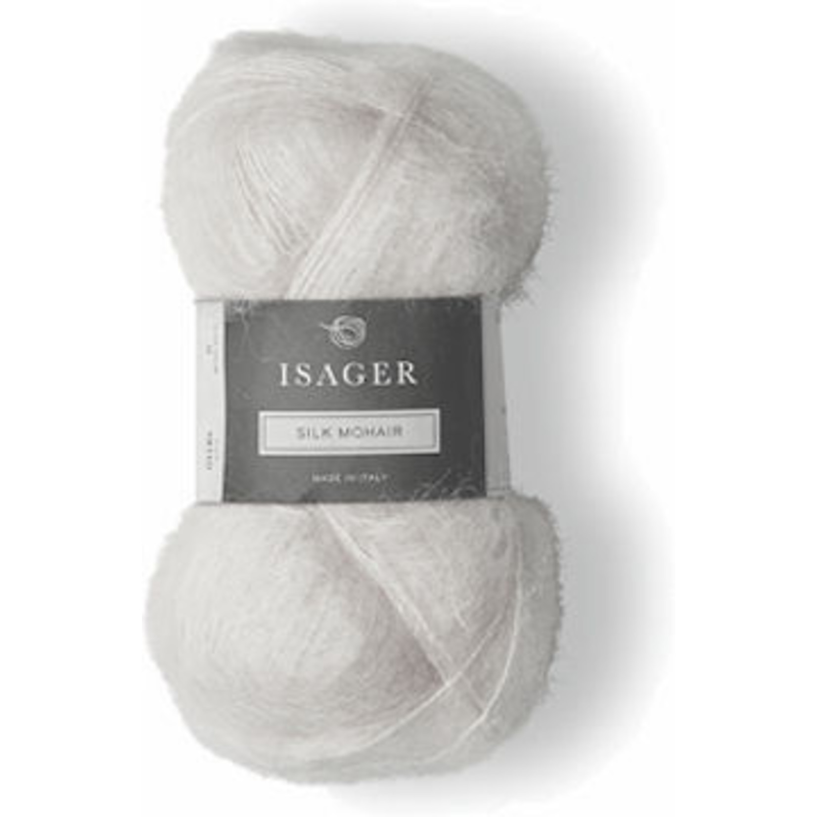 Tutto Isager Isager Silk Mohair, 2, Raw White