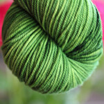 Knitted Wit Polwarth Shimmer DK, Canopy