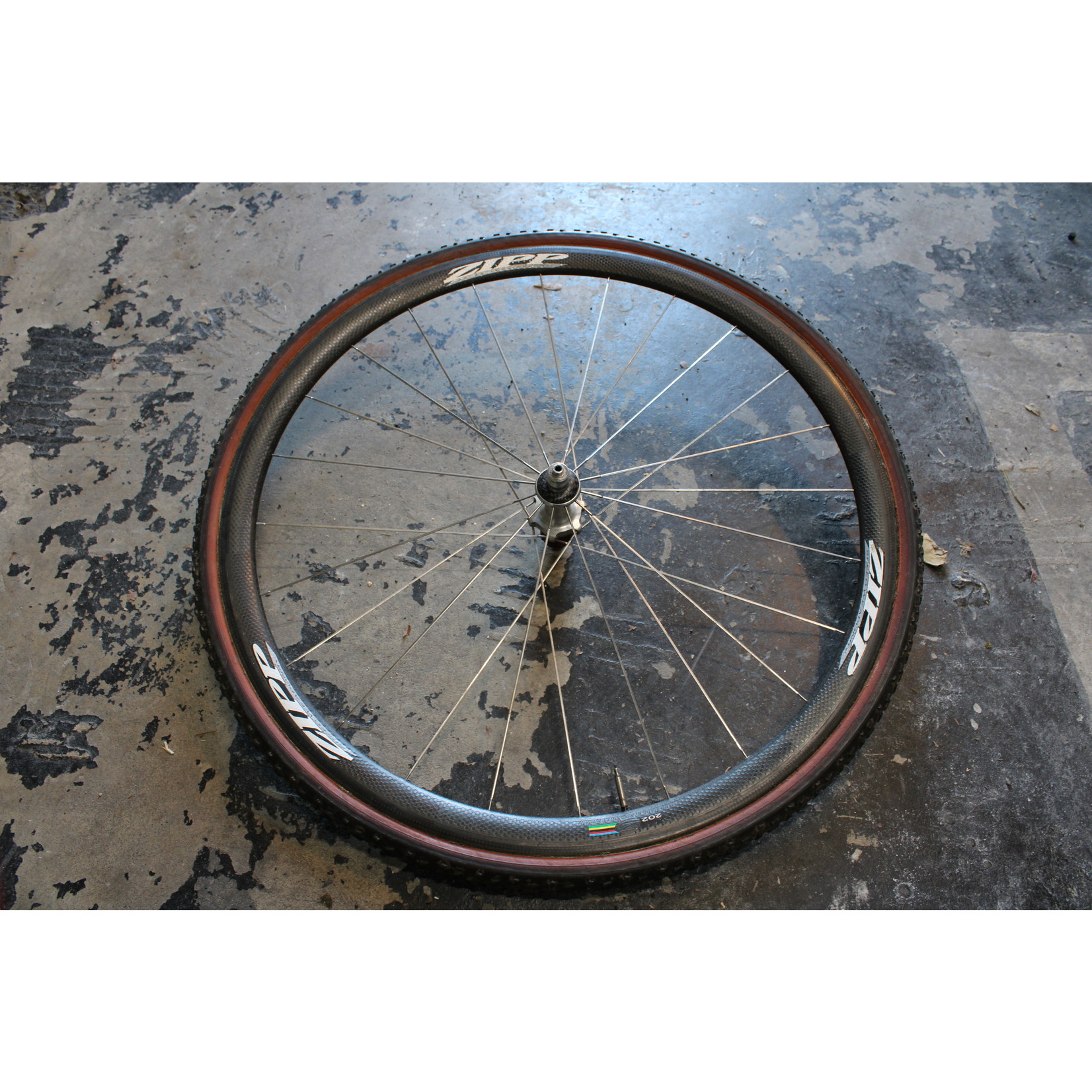 USED* Zipp 202 Tubular Rear wheel w/ Tufo CX - Ride Away Bikes