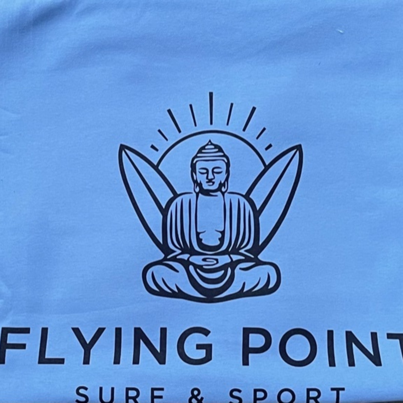 Flying Point Buddha Beach Blanket