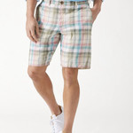 Tommy Bahama Tommy Bahama Marina Madras Reversible Linen Shorts