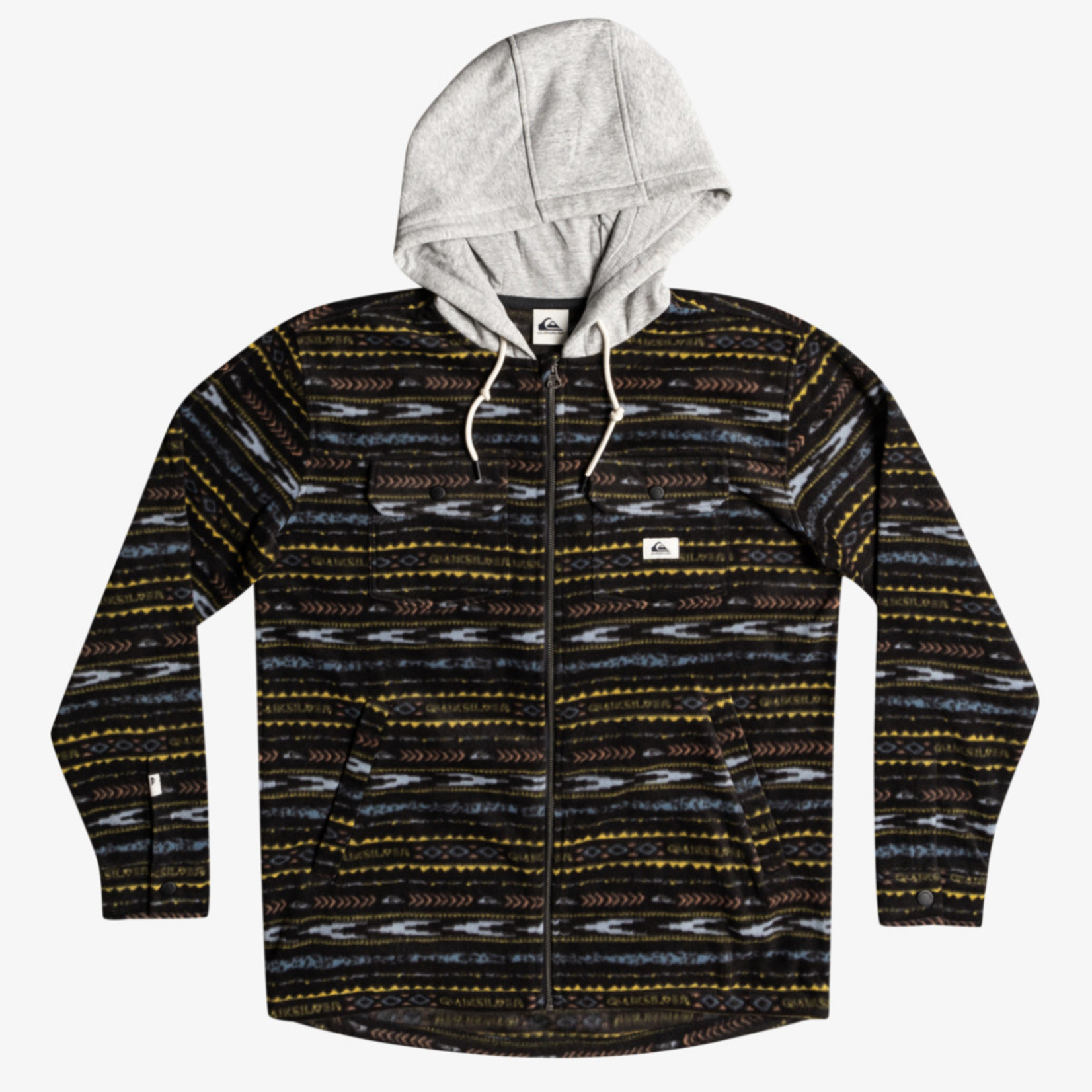 Quiksilver Super Swell Hooded Fleece Zip-Up Jacket