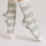 Z Supply Z Supply Checker Plush Socks