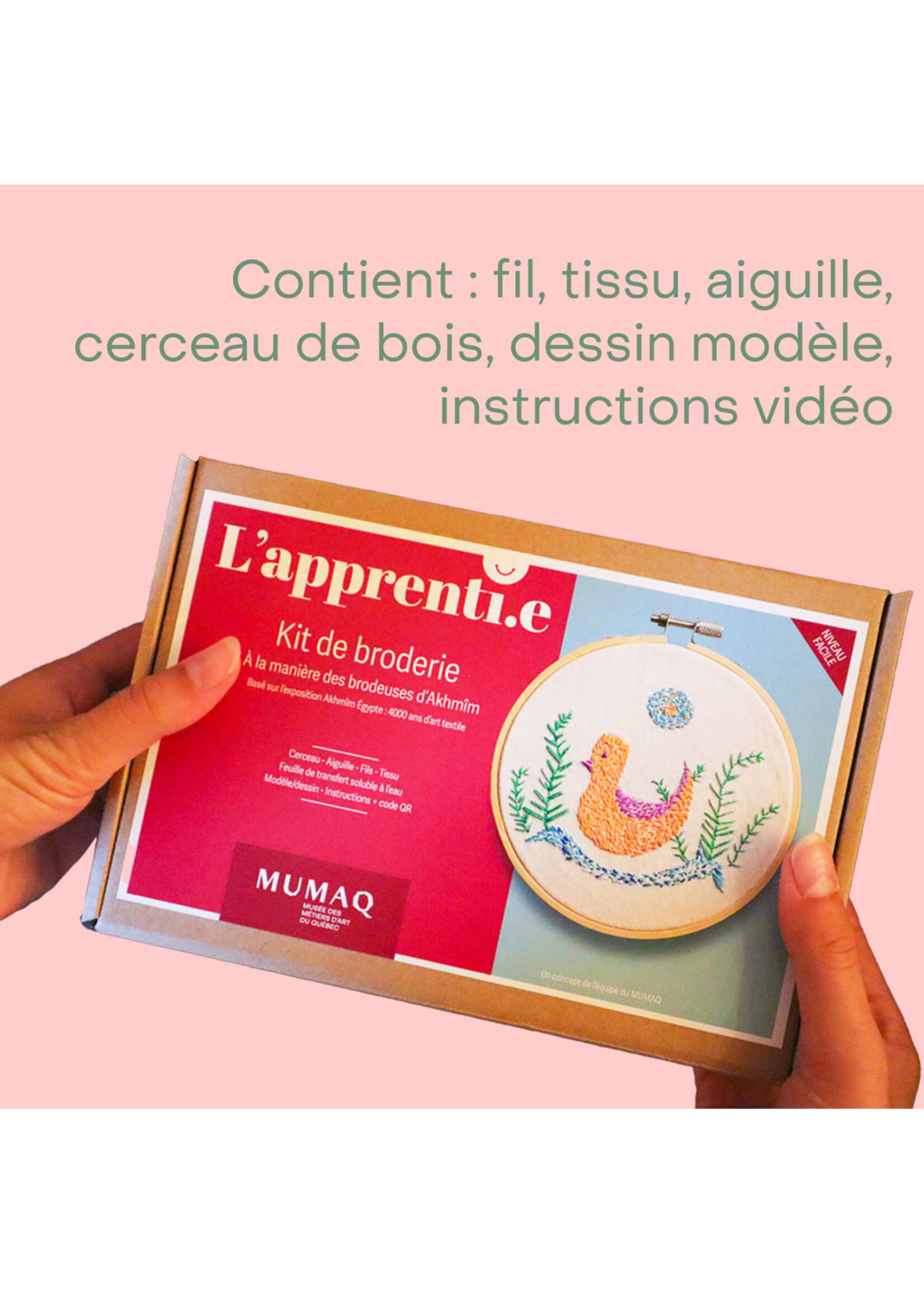 Kit de broderie - L'apprenti.e