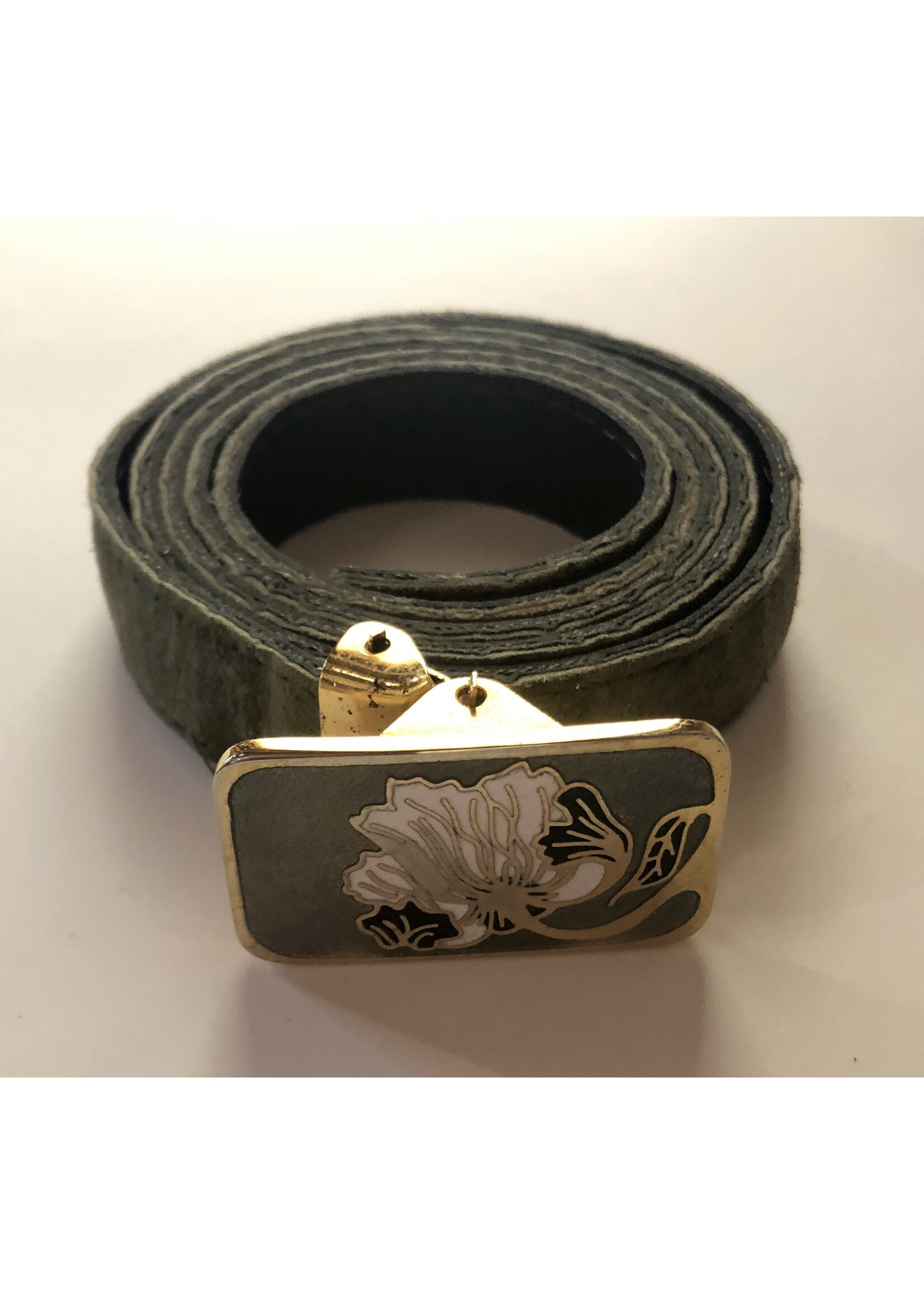 de Passillé-Sylvestre de Passillé-Sylvestre - Ceinture Motif Fleurs