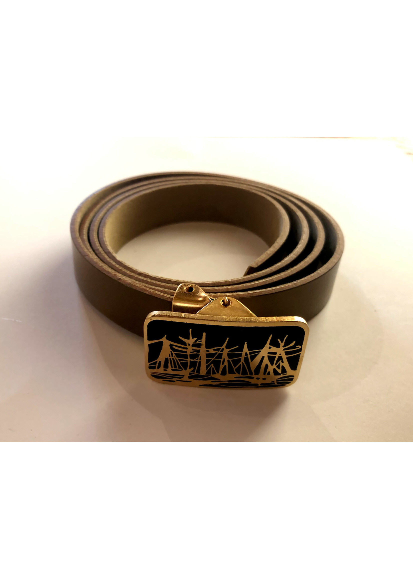 de Passillé-Sylvestre de Passillé-Sylvestre - Ceinture Motif Voiliers