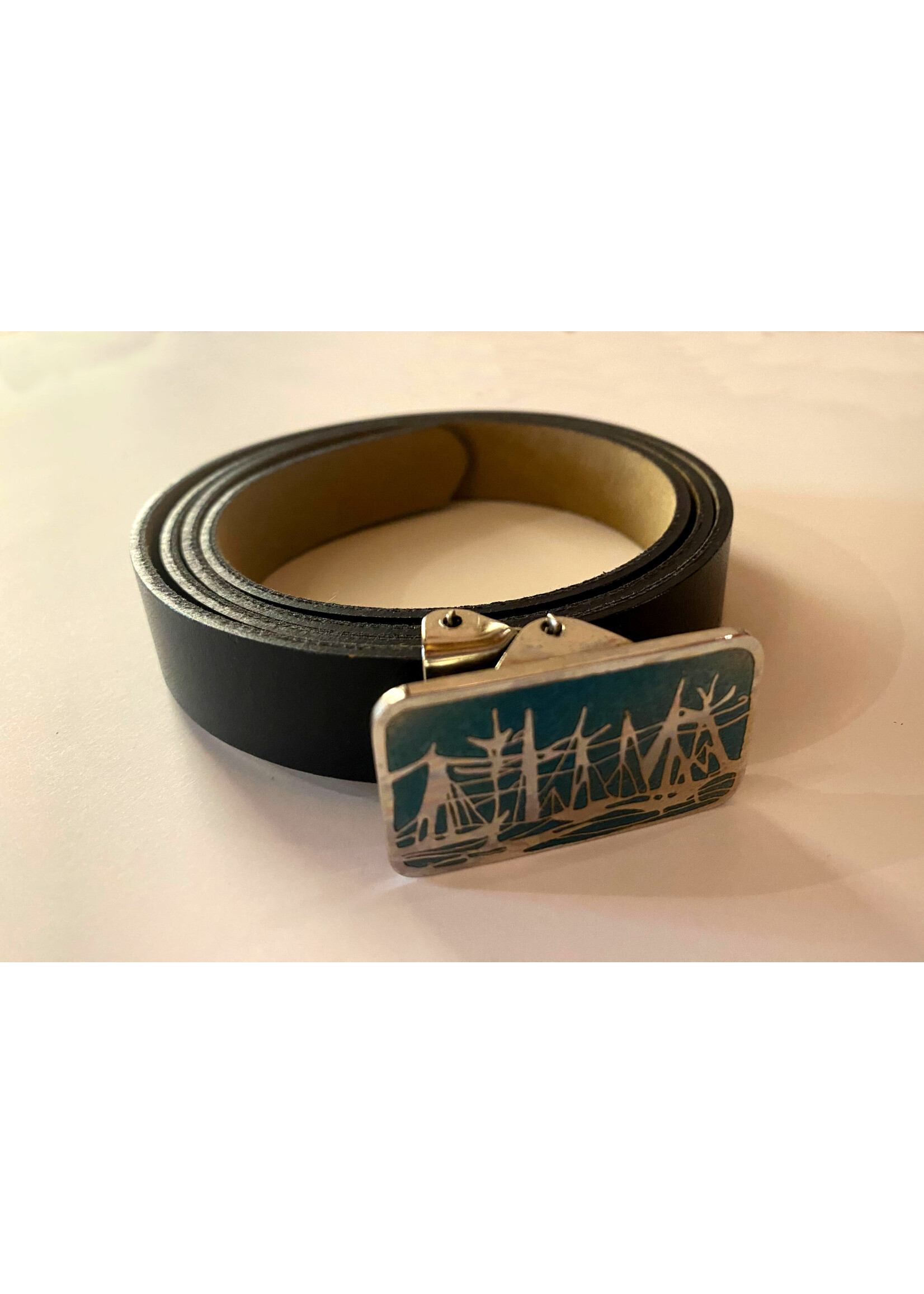 de Passillé-Sylvestre de Passillé-Sylvestre - Ceinture Motif Voiliers