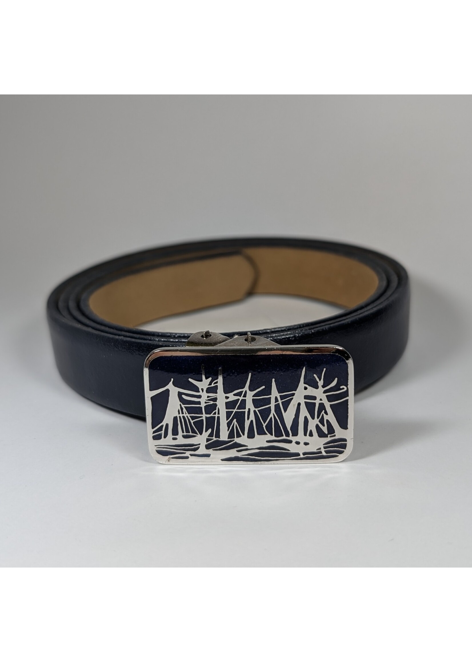 de Passillé-Sylvestre de Passillé-Sylvestre - Ceinture Motif Voiliers