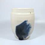 Coralie Huckel MUMAQ-C001 - Coralie Huckel - Coll. Fūdé bleu - Vase porcelaine