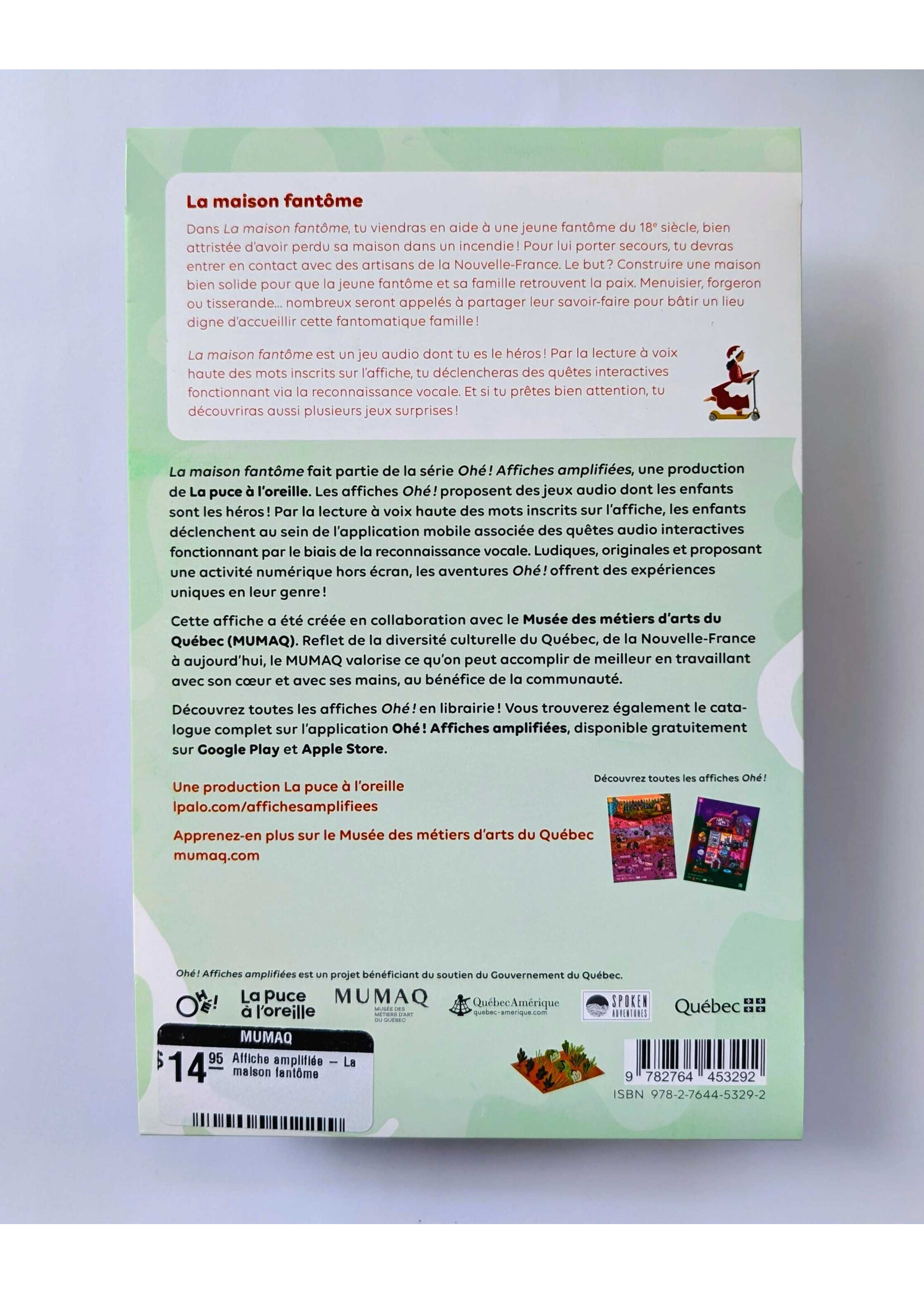 La puce à l'oreille Affiche amplifiée - La maison fantôme