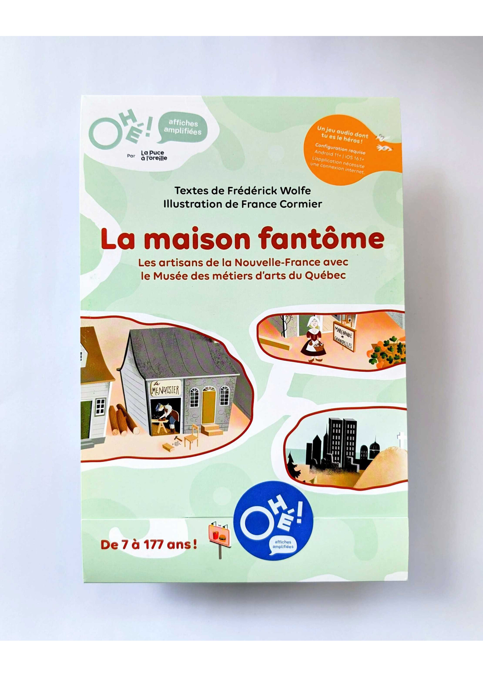 La puce à l'oreille Affiche amplifiée - La maison fantôme