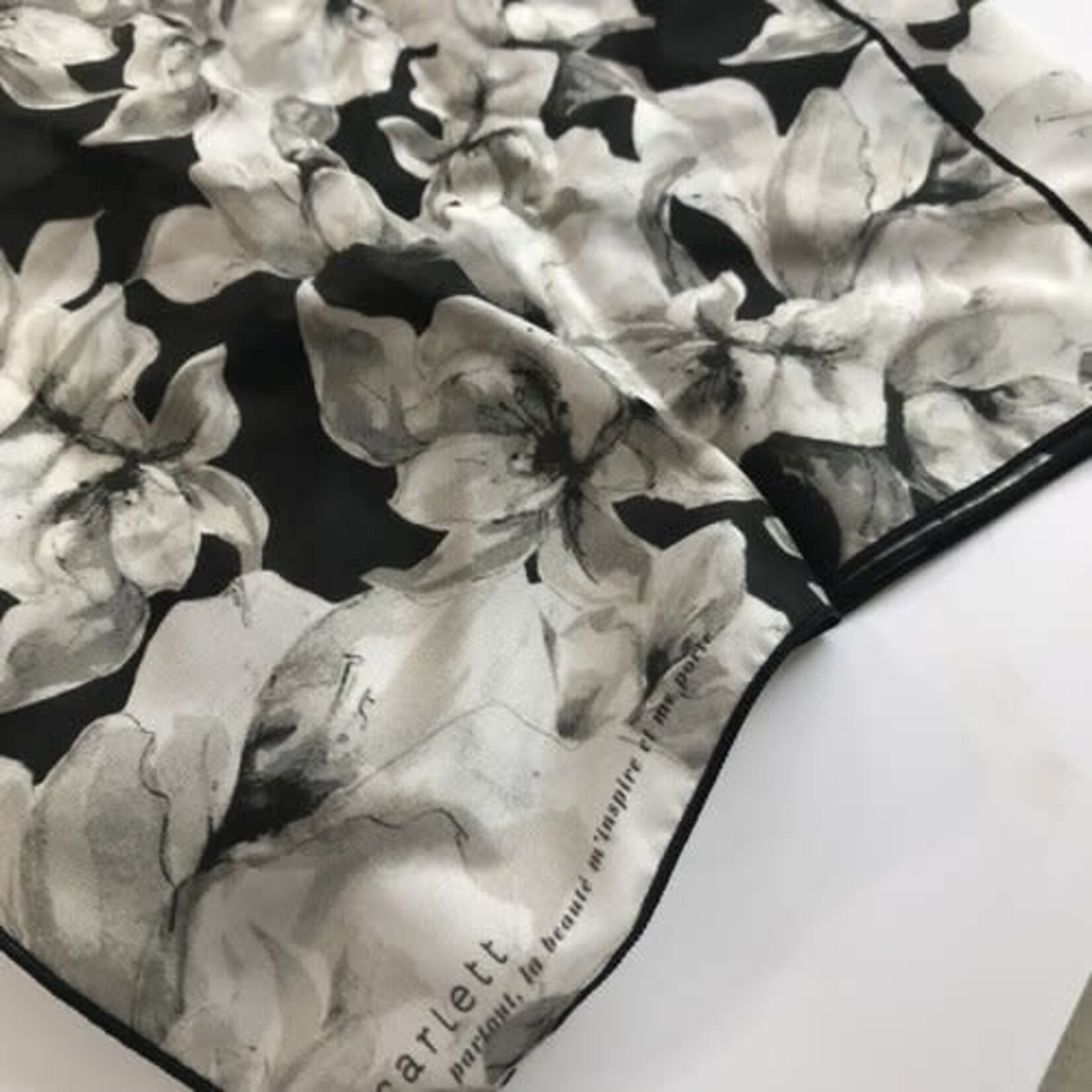 Scarlett Design Bergeron, Natalie [Scarlett] - Foulard Evening Black