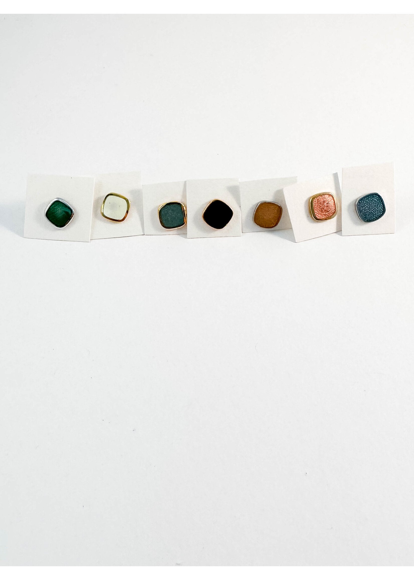 de Passillé-Sylvestre de Passillé-Sylvestre - Boucles d'oreilles G3 Carré (à l'unité)