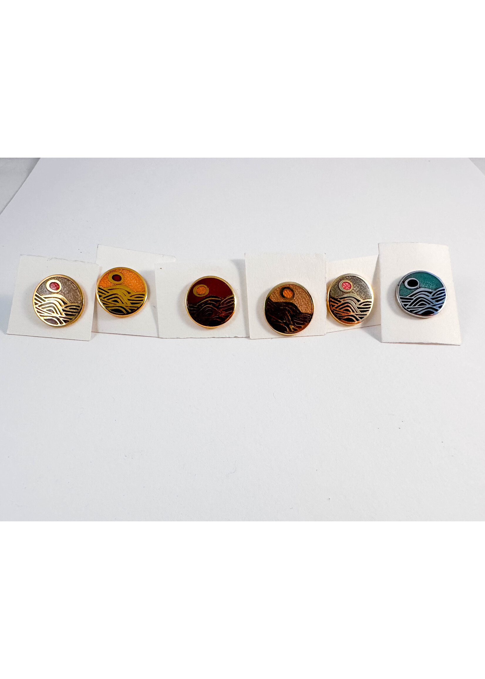 de Passillé-Sylvestre de Passillé-Sylvestre - Boucles d'oreilles QG (Paysage) à l'unité