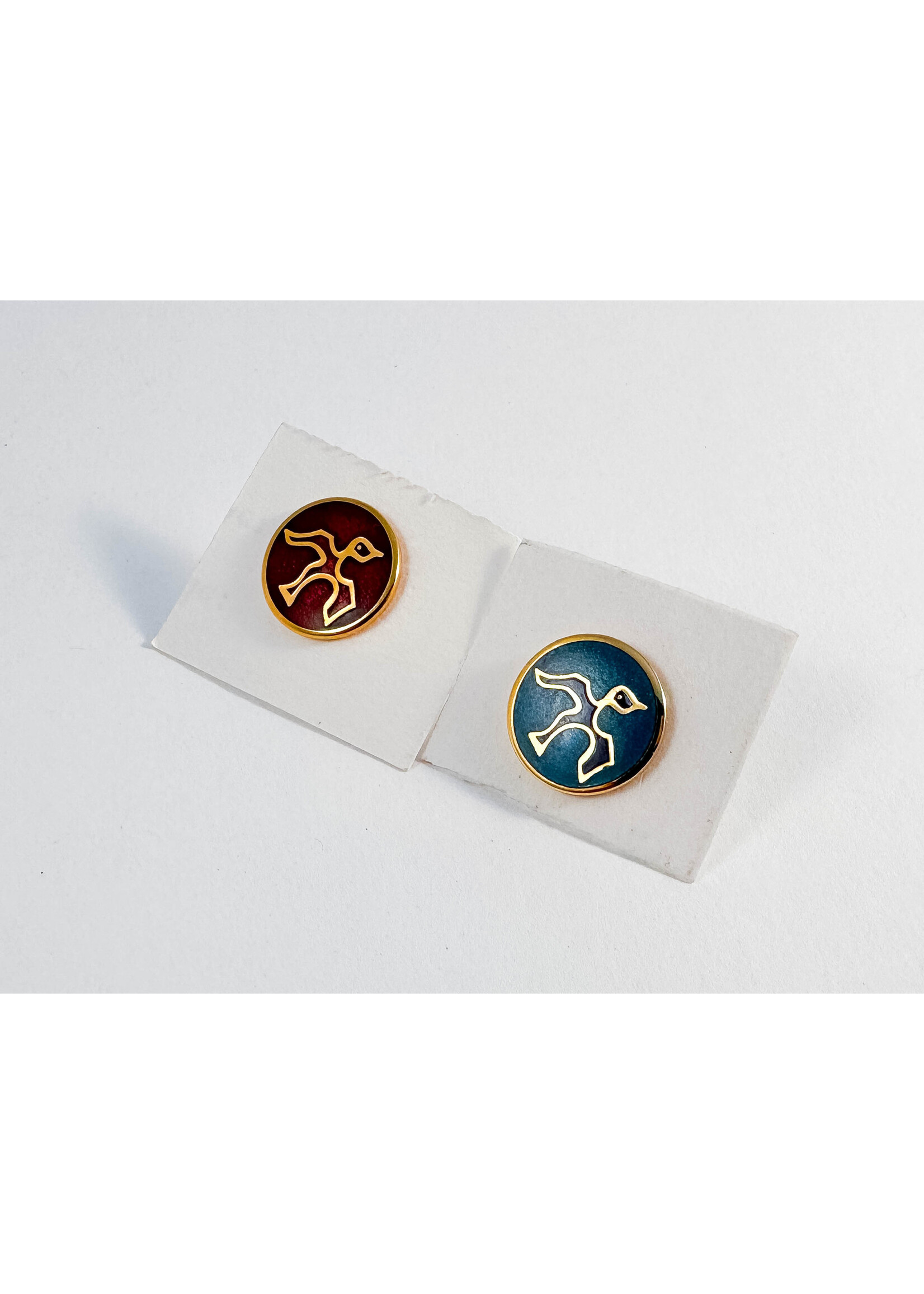 de Passillé-Sylvestre de Passillé-Sylvestre - Boucles d'oreilles QG Oiseaux (à l'unité)