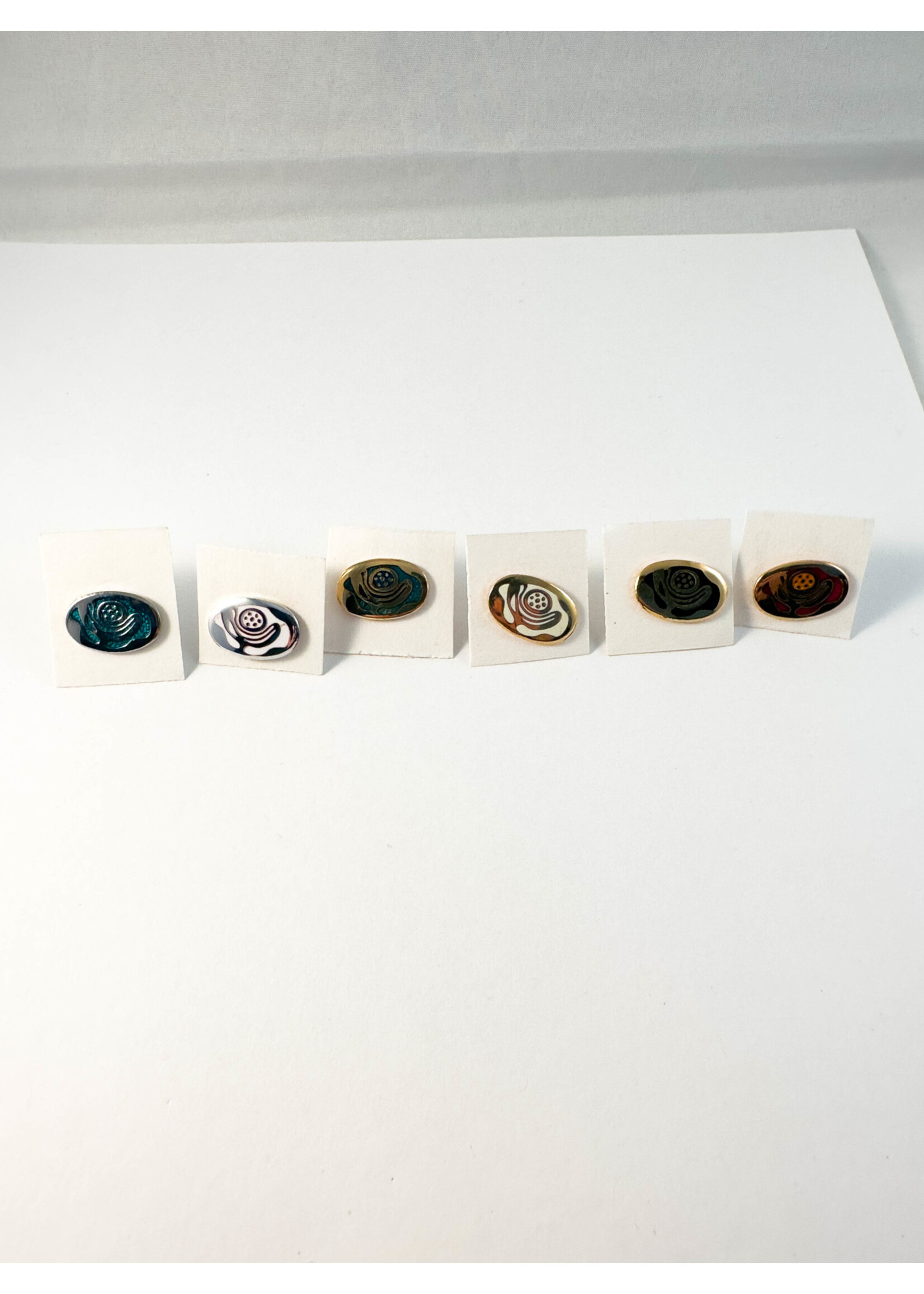 de Passillé-Sylvestre de Passillé-Sylvestre - Boucles d'oreilles QG Fleurs (à l'unité)