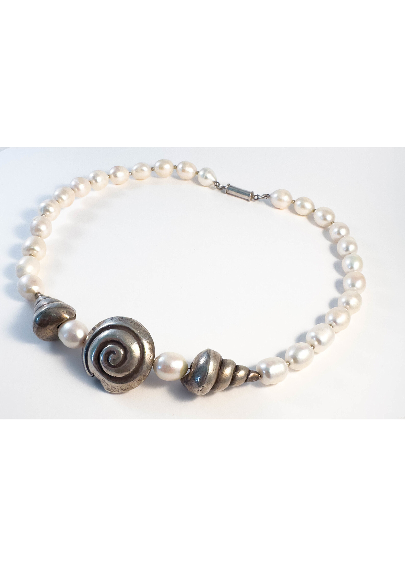 Arlette Saheb Niedoba Arlette Saheb Niedoba - Collier ras de cou Nature marine