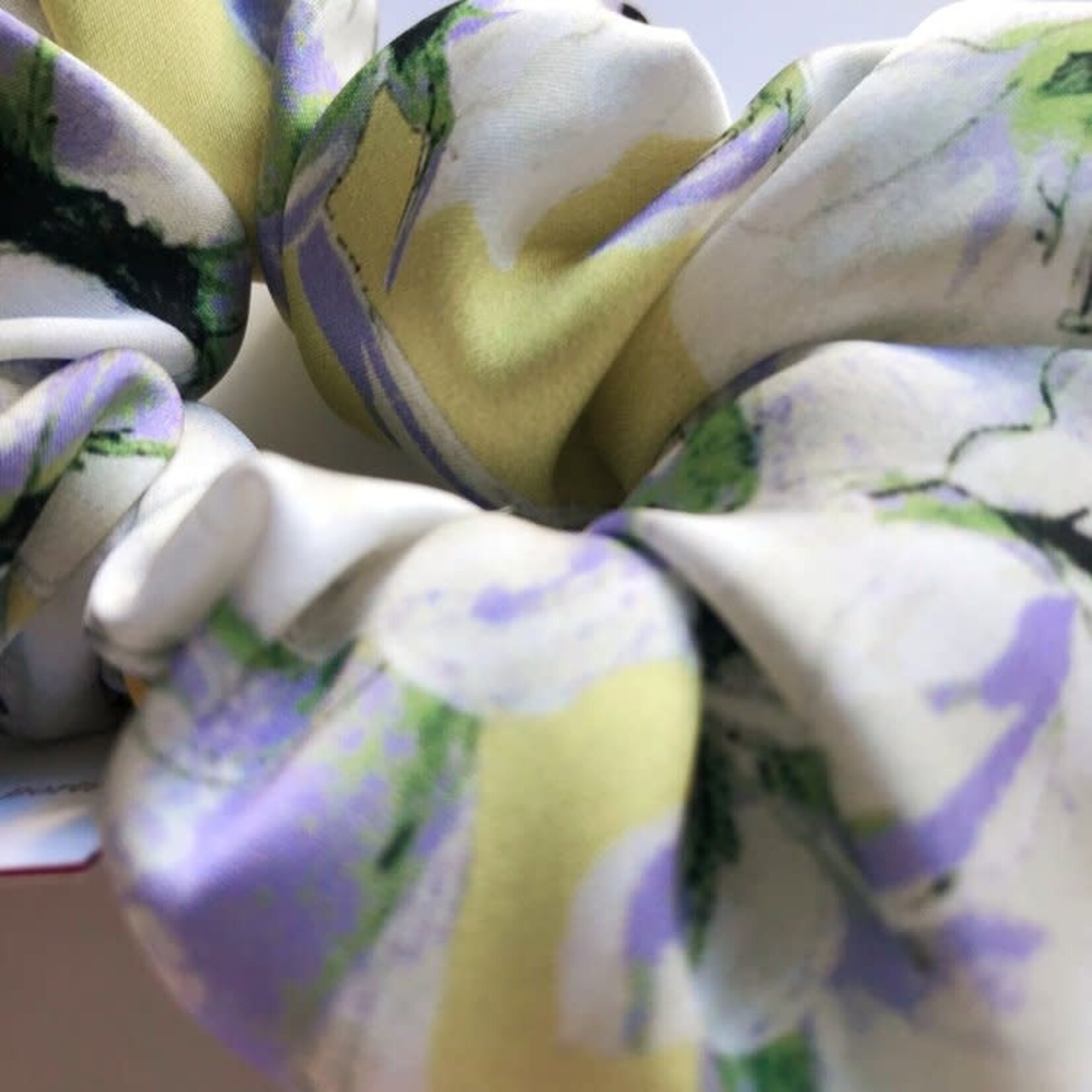 Scarlett Design Scarlett Design – CHOUCHOU Motif floral : Chartreuse