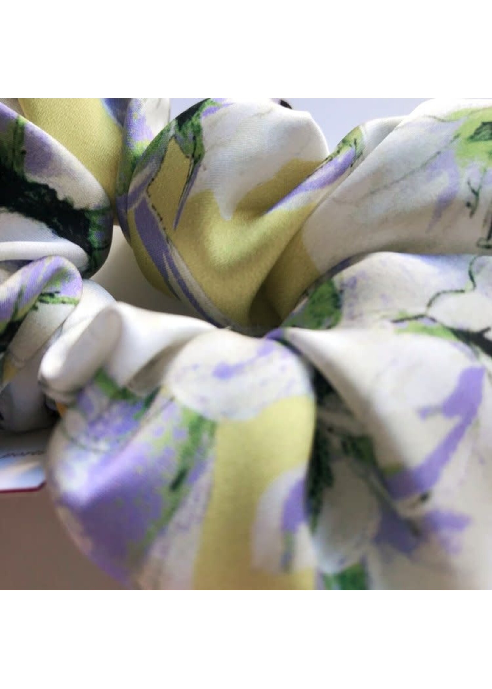 Scarlett Design Scarlett Design – CHOUCHOU Motif floral : Chartreuse