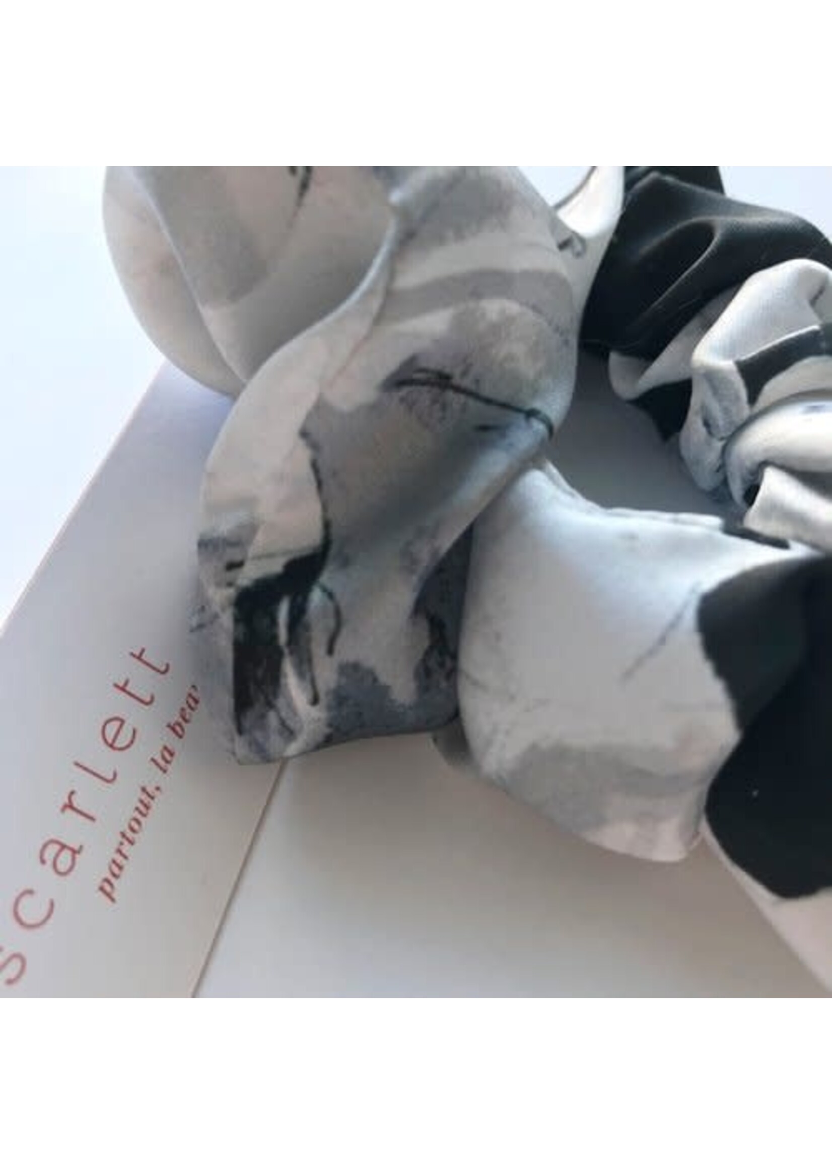 Scarlett Design Scarlett Design - CHOUCHOU Motif floral : Noir