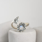 Minuit Metal Minuit Metal - Bague SESAME - Pierre de lune