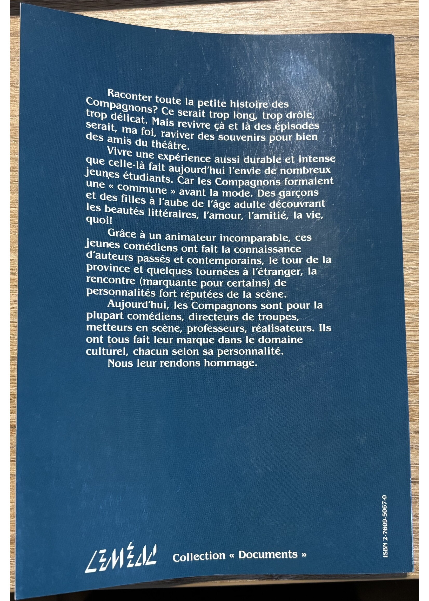 Le père ÉMILE LEGAULT et ses compagnons de saint Laurent