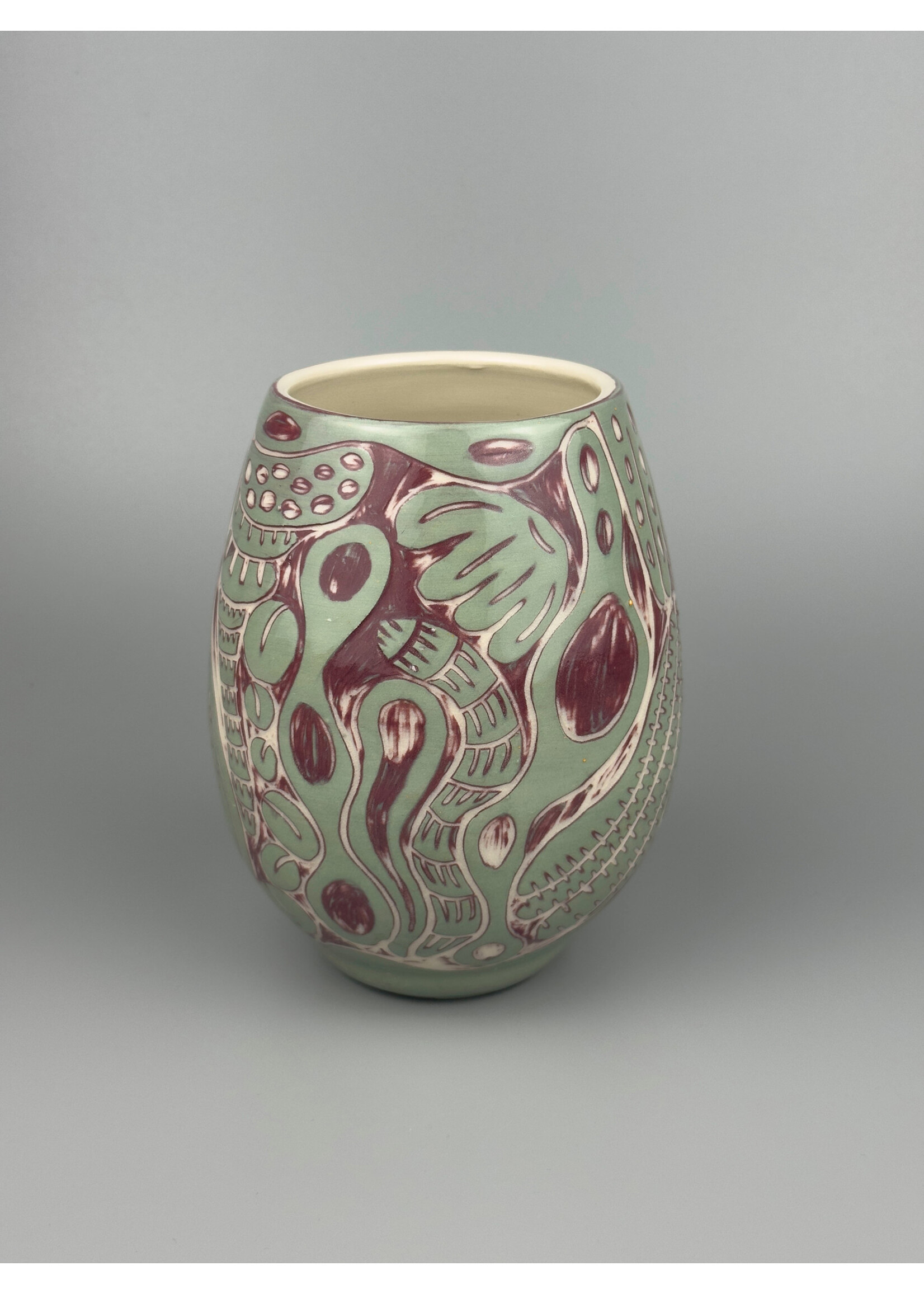 Pierre Gang MUMAQ - PG2501 - Pierre Gang - Vase céladon - Porcelaine