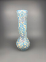 Pierre Gang MUMAQ - PG2506 - Pierre Gang - Vase grand bleu pale - Porcelaine