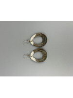 Coralie Huckel MUMAQ-B0025 - Coralie Huckel - Boucles d'oreilles - Grès - Métal