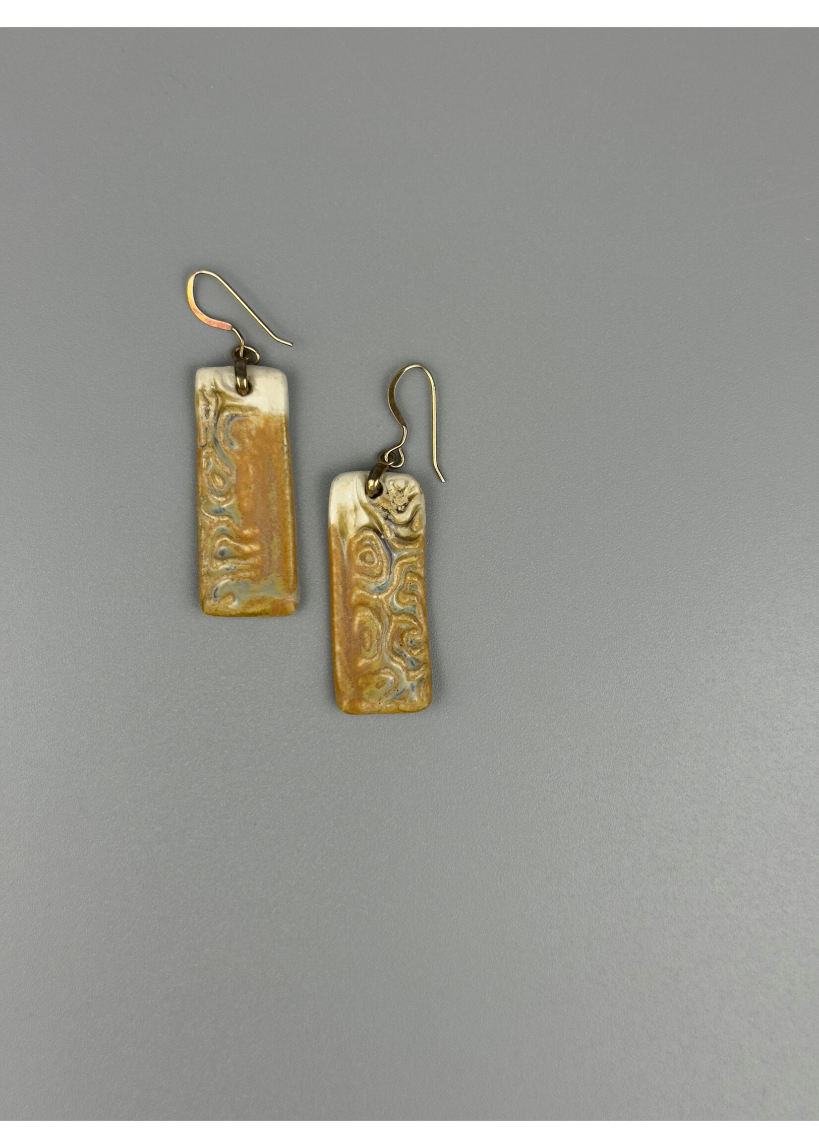 Coralie Huckel MUMAQ-B0028 - Coralie Huckel - Boucles d'oreilles - Grès - Métal